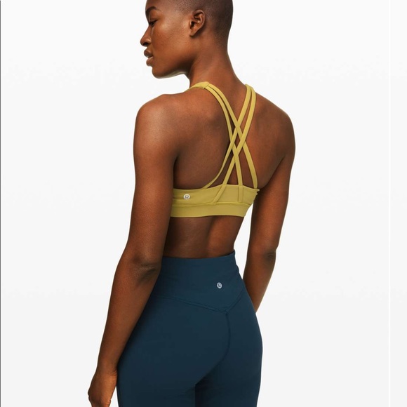 🍋 Lululemon Energy bra high neck size 4 - Picture 5 of 8